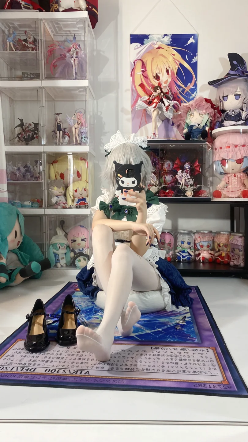 白栎Shirly - No.012 十六夜咲夜 [66P,10V-1.94GB] tg@simisebaisi 【丝足阁】066.webp